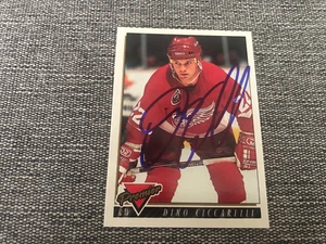 DINO CICCARELLI AUTOGRAPH 1993-94 PREMIER WASHINGTON CAPITALS - Picture 1 of 1