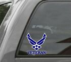 United States Air Force Veteran Logo Vinyl Decal Sticker Blue White Usaf