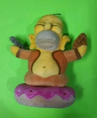 The Simpsons HOMER Buddha 10" Plush by KIDROBOT Stuffed Rare Kid Robot  - Image 1 of 4