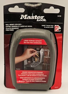 Master Lock Wall Mount Lock Box -Set Your Own Combination- 7 Key Capacity P64053 - Picture 1 of 5