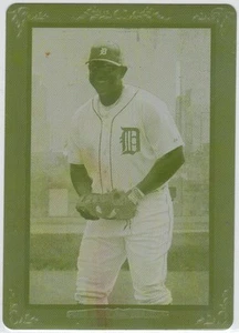 Miguel Cabrera 2013 Topps Turkey Red- Yellow Print Plate, 1 of 1 NM-MT Condition - Bild 1 von 2