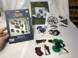 The Legend Of Zelda Breath Of The Wild Magnet & Sticker Decal Set OFFICIAL L@@K! - Picture 1 of 4