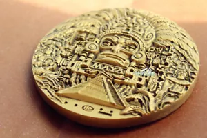 Maya Civilization Mexico Tourist Travel Gift Souvenir 3D Resin Fridge Magnet - Bild 1 von 6