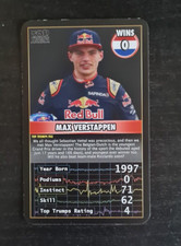 Grand Prix Heroes Top Trumps F1 2016 Max Verstappen Rare Rookie Card