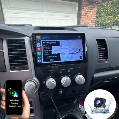 Android13 Carplay Car Stereo Radio For Toyota Tundra 2007-2013 Sequoia 2008-2019 - Image 1 of 4