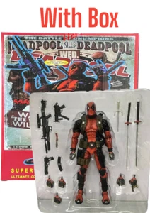 NECA Marvel X-Men Deadpool Ultimate Collector's 8" Action Figure Model Box - Picture 1 of 10