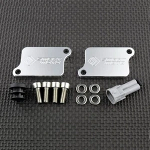 2011 - 2022 Kawasaki W800 SMOG Block Off Plates PAIR Valve AIS Eliminator Kit - Picture 1 of 5