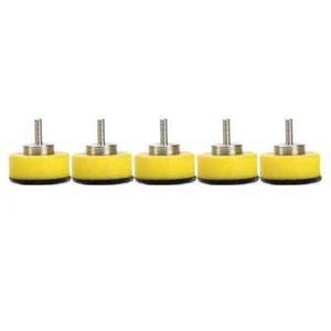 5pcs 1 inch Mini Sanding Discs Hook & Loop Back Backing Pad With 2.35mm Shank - Picture 1 of 7