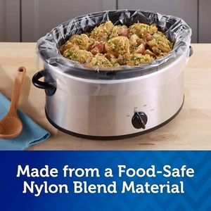 Forros de cocción lenta Reynolds - Nuevo en caja - Tamaño 3-8 cuartos de galón. 6 forros (13 x 21 pulgadas) - Imagen 1 de 8