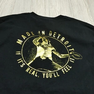 Kid Rock Shirt Adult Large Twisted Brown Trucker Band Short Sleeve Metallic - Picture 1 of 8