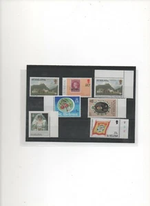 ST HELENA UMGEKEHRTES WASSERZEICHEN AUSWAHL POSTFRISCH - Bild 1 von 1