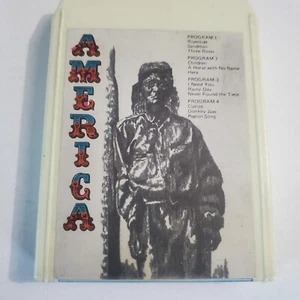 RARE 1971 America- "America" 8-Track Tape. 'Horse With No Name' ROT CR234A - Imagen 1 de 4