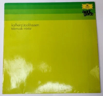 Karlheinz Stockhausen Avant Garde Telemusik Mixtur Vinyl 1969 Deutsche LP - Image 1 of 4