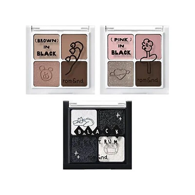 ROM&ND x INAPSQUARE BLACK Better Than Eyes 6g 3colors K-Beauty - Image 1 of 4