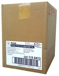 Kit de impresión fotográfica quiosco Kodak 8810L 8"x12" para impresoras 8800 y 8810 250 impresiones - Imagen 1 de 2