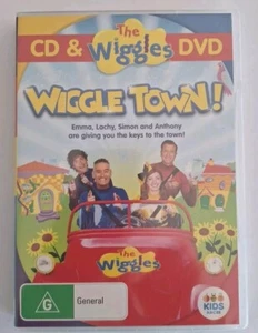 ABC FOR KIDS...THE WIGGLES..WIGGLE TOWN! CD &DVD...BRAND NEW AND SEALED - Picture 1 of 2