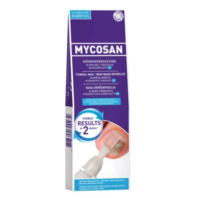 PROFOOT MYCOSAN 10 ml + 10 Files For Nails Treatment Kit For Nail Fungus - Image 1 of 4