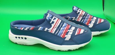 WOMENS EASY SPIRIT TRAVELTIME BLUE RED WHITE AMERICANA SNEAKER SHOES 7.5 WW - Image 1 of 4