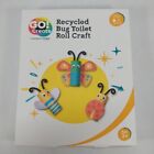 Go Create Recycled Bug Toilet Roll Butterfly Stickers Paint Kids Craft Activity