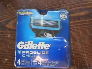 Nuevo Gillette ProGlide Chill - 4 hojas de cartucho artículo nuevo - Imagen 1 de 2