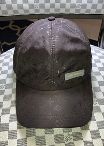 Authentic Louis Vuitton Adjustable Cap Hat Brown Unisex . - Picture 1 of 14