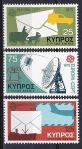 Cyprus 1979 Yvert #496/98 Europe CEPT MNH VF - Picture 1 of 1