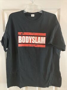 Bodyslam Xl Pro Wrestling Shirt Exclusive Pwl New Wrestler Wwe Wcw Wwf