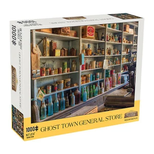 1,000 Piece Jigsaw Puzzle: Ghost Town General Store by Mchezo, New Sealed - Picture 1 of 7