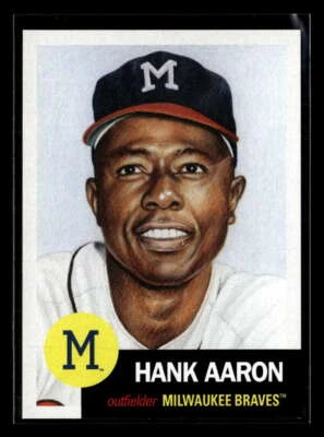2018 Topps Living Hank Aaron #46 Milwaukee Braves UX952 - Image 1 of 2