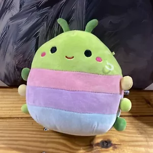 Squishmallows Rutabaga der Catepillar Käfer Insekt Pastell Plüschtier 7,5 Zoll - Bild 1 von 5