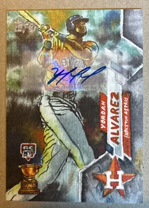2024 Topps Spotlight Yordan Alvarez Auto #02/10 SSP Houston Astros - Picture 1 of 2