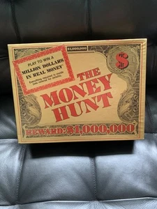 The Money Hunt Reward: Win $1,000,000 Vintage Puzzle Solve Game 1985 Touche Ross - Bild 1 von 6