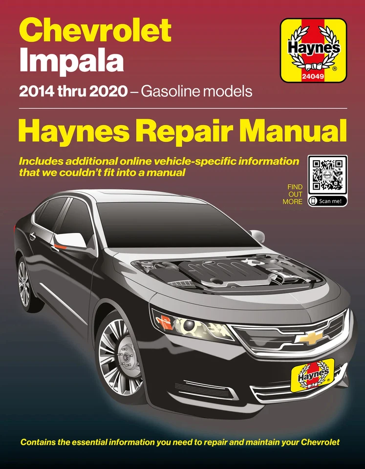 РУКОВОДСТВО ПО РЕМОНТУ IMPALA CHEVROLET СЕРВИСНЫЙ МАГАЗИН HAYNES КНИГА РУКОВОДСТВО CHILTON 2015 2019 - Изображение 1 из 1