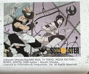 Atsushi Ohkubo Fabric Poster SOUL EATER Illustration Dentsu 2008 NWT - Picture 1 of 7