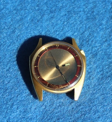 Vtg Zodiac Olympos Automatic Mystery Dial Watch  Parts or repair - Image 1 of 4