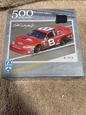 Schmid NASCAR Legend Dale Earnhardt Jr #8 Budweiser 500 Piece Puzzle Sealed - Image 1 of 4