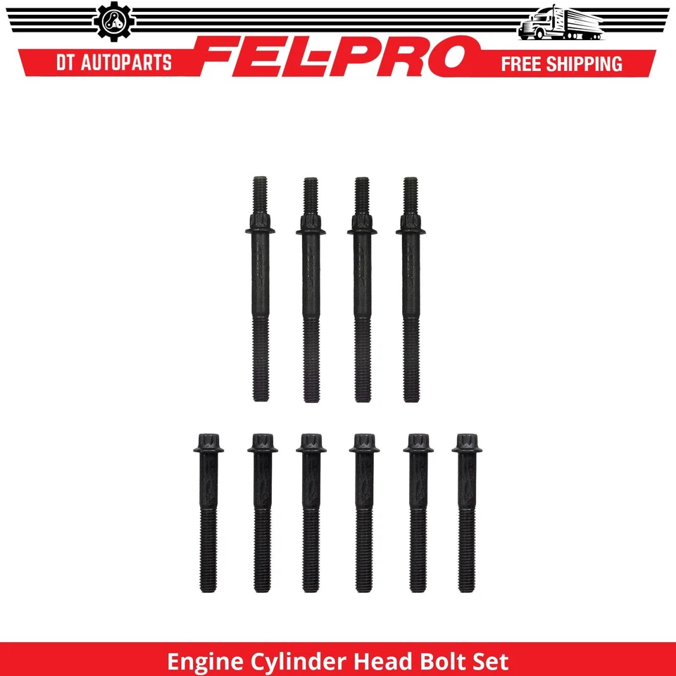For 1997-2000 Jeep Cherokee 2.5L L4 Engine Cylinder Head Bolt Set Fel-Pro 1998 - Image 1 of 1