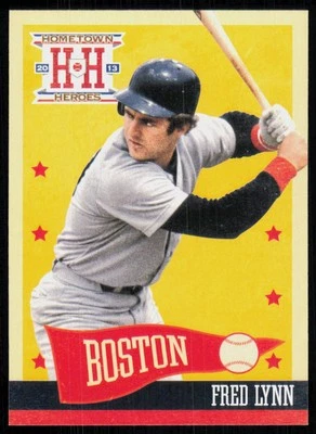 2013 Panini Hometown Heroes Fred Lynn Boston Red Sox #10 - Image 1 of 2