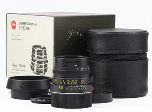 Leica M Summicron 2/50mm E39 Lens Germany Black 11819 - Picture 1 of 8