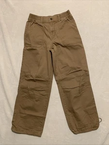 Celebrity Pink Jogginghose Damen klein braun Khakis Kordelzug Knöchel - Bild 1 von 8