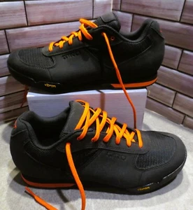 GIRO EMPIRE VR Cycling Shoes - Black & Orange, US Size 9 EU 42 NEW NWOB Vibram - Bild 1 von 10