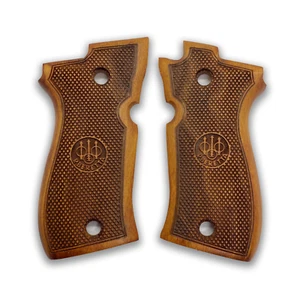 ZIB EMPUÑADURAS Beretta F81 / 84 empuñaduras hechas a mano de empuñaduras de madera Ars.04 - Imagen 1 de 4