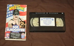 AWA SGT. SLAUGHTER (VHS) WWE WCW WWF - Picture 1 of 1