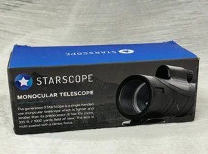 Starscope Monocular Telescope Gen 2 10x Zoom Water Resistant Open Box Unused - Picture 1 of 5