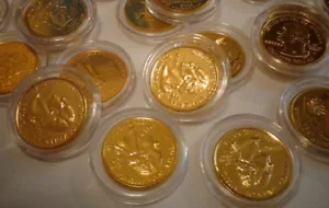 24 KT vergoldete State Quarter, 25 Cent Stempelglanz in Kunststoffkapsel. - Bild 1 von 5