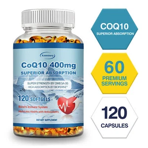 CoQ10 400mg - Ubichinon Coenzym mit hoher Absorption - Bild 1 von 12