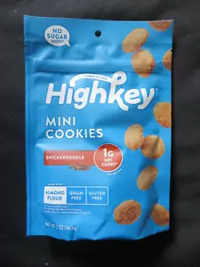 (1) Bag Fomo No Mo Highkey Mini Cookies Snickerdoodle 2 Oz ! - Picture 1 of 1