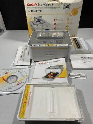 Kodak EasyShare G600 Digital Thermal Photo Printer Dock - NO CAMERA!! - TESTED! - Image 1 of 4