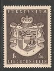 Liechtenstein #452 (A233) VF MNH - 1969 3.50fr Coat Of Arms 