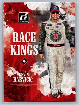 2019 Donruss Racing Race Kings KEVIN HARVICK #4 NASCAR - Image 1 of 2